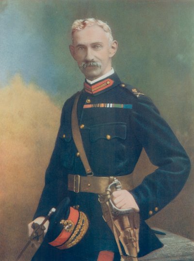 Generalmajor G. Barton. Kommandant der sechsten Infanteriebrigade von English Photographer